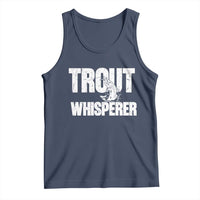Trout Fishing Tank Top Funny Fishing Fisherman Trout Whisperer Gift - Wonder Print Shop