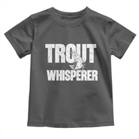Trout Fishing Toddler T Shirt Funny Fishing Fisherman Trout Whisperer Gift - Wonder Print Shop