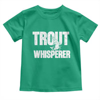Trout Fishing Toddler T Shirt Funny Fishing Fisherman Trout Whisperer Gift - Wonder Print Shop