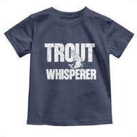 Trout Fishing Toddler T Shirt Funny Fishing Fisherman Trout Whisperer Gift - Wonder Print Shop