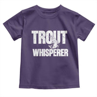 Trout Fishing Toddler T Shirt Funny Fishing Fisherman Trout Whisperer Gift - Wonder Print Shop