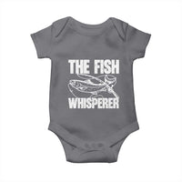 Funny Fishing Baby Onesie The Fish Whisperer Lake Life Gift For Fishermen Dads - Wonder Print Shop
