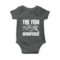Funny Fishing Baby Onesie The Fish Whisperer Lake Life Gift For Fishermen Dads - Wonder Print Shop