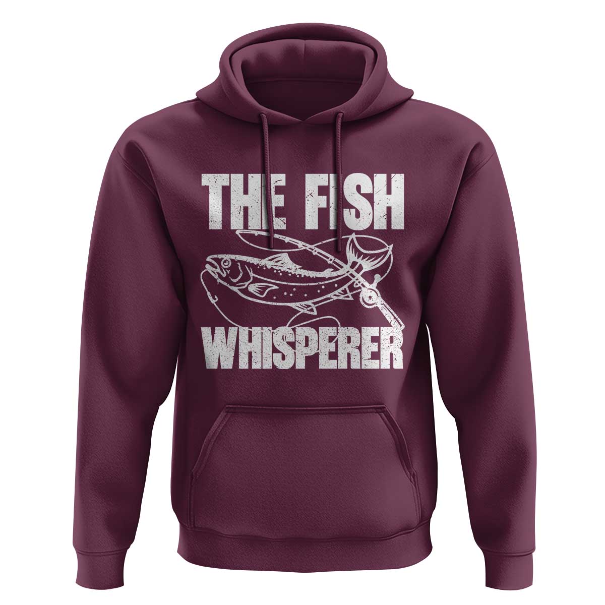 Funny Fishing Hoodie The Fish Whisperer Lake Life Gift For Fishermen Dads - Wonder Print Shop