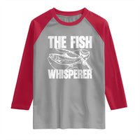 Funny Fishing Raglan Shirt The Fish Whisperer Lake Life Gift For Fishermen Dads - Wonder Print Shop