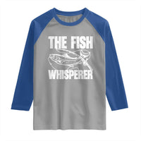 Funny Fishing Raglan Shirt The Fish Whisperer Lake Life Gift For Fishermen Dads - Wonder Print Shop