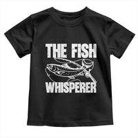 Funny Fishing Toddler T Shirt The Fish Whisperer Lake Life Gift For Fishermen Dads - Wonder Print Shop