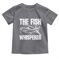 Funny Fishing Toddler T Shirt The Fish Whisperer Lake Life Gift For Fishermen Dads - Wonder Print Shop