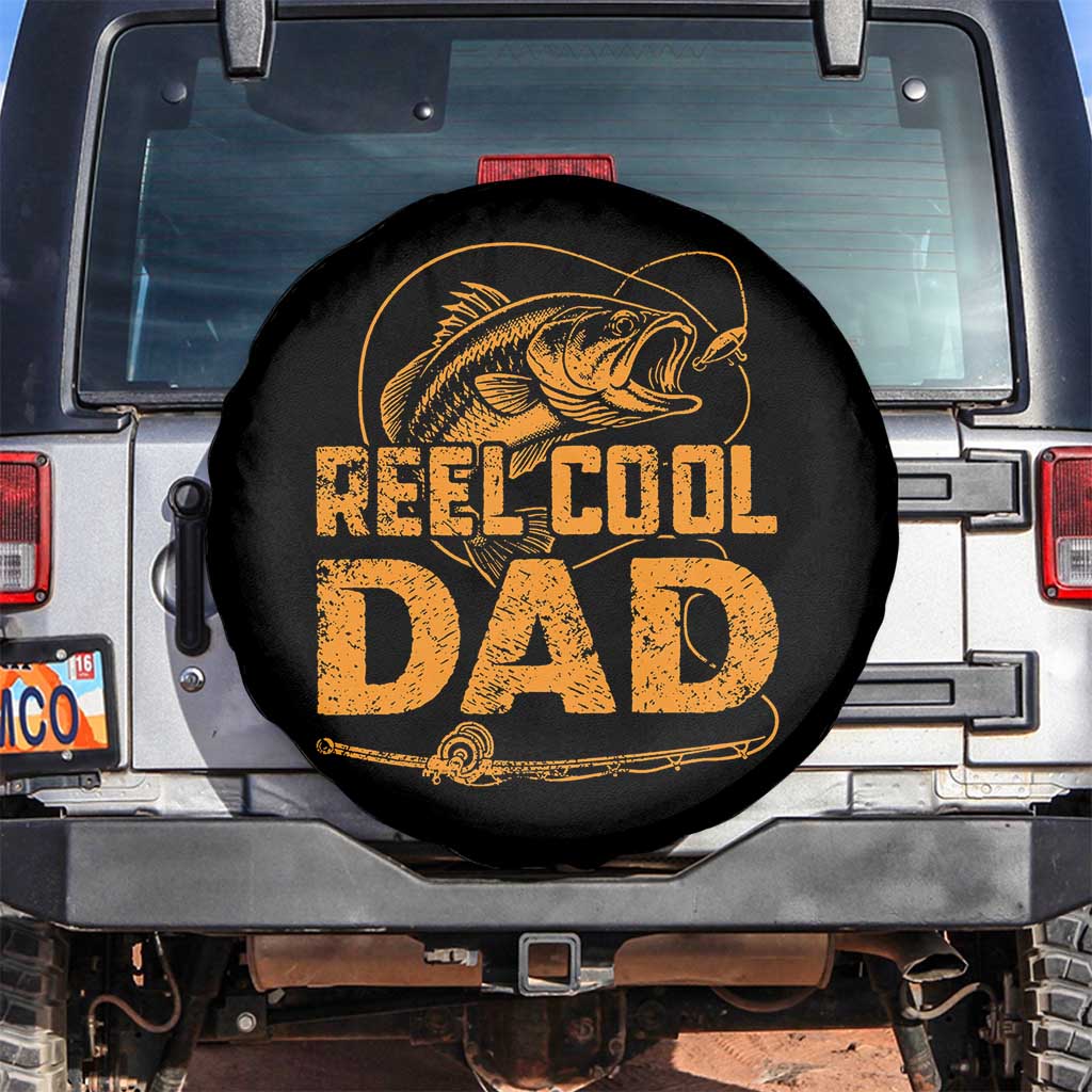 Reel Cool Dad Spare Tire Cover Funny Fishing Fisherman Fathers Day