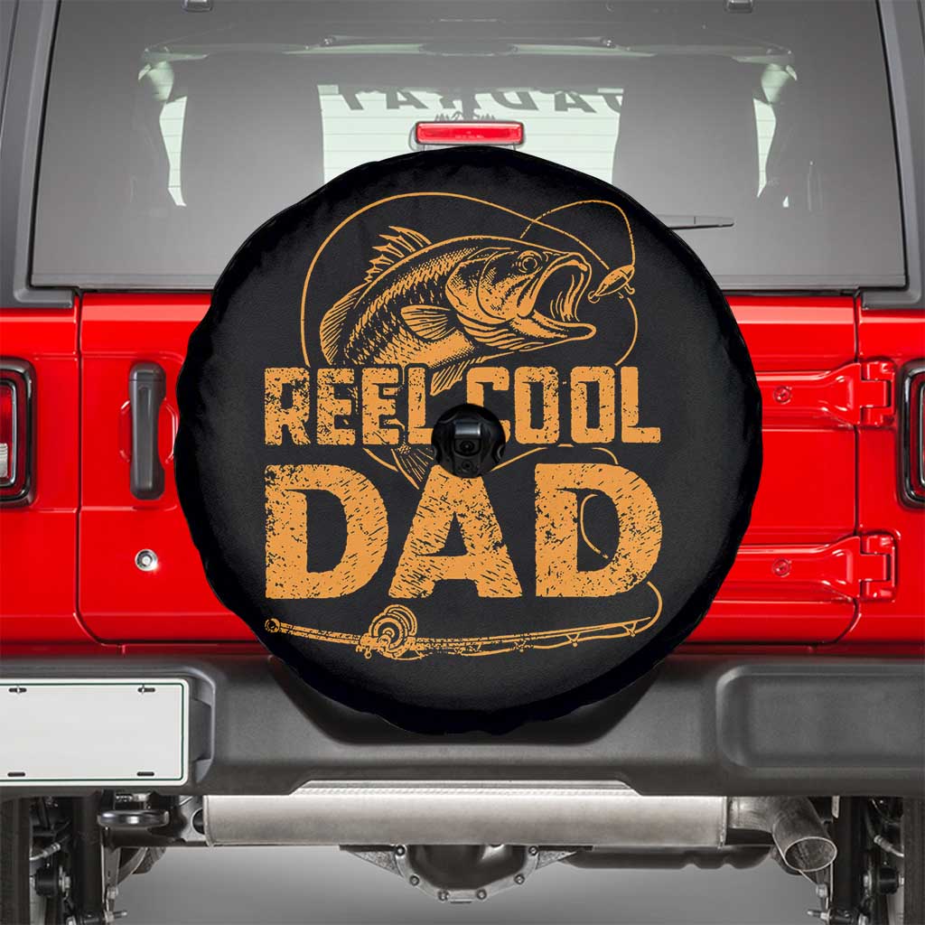 Reel Cool Dad Spare Tire Cover Funny Fishing Fisherman Fathers Day