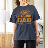Reel Cool Dad T Shirt For Women Funny Fishing Fisherman Fathers Day