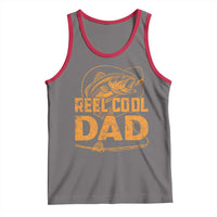 Reel Cool Dad Tank Top Funny Fishing Fisherman Fathers Day