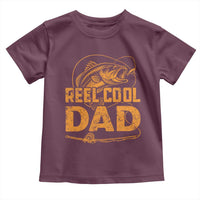 Reel Cool Dad Toddler T Shirt Funny Fishing Fisherman Fathers Day