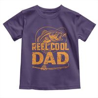 Reel Cool Dad Toddler T Shirt Funny Fishing Fisherman Fathers Day