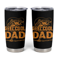 Reel Cool Dad Tumbler Cup Funny Fishing Fisherman Fathers Day
