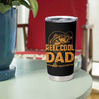 Reel Cool Dad Tumbler Cup Funny Fishing Fisherman Fathers Day