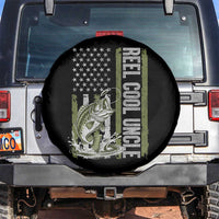 Uncle Fishing Spare Tire Cover Reel Cool Uncle Fisherman US Flag