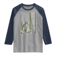 Uncle Fishing Raglan Shirt Reel Cool Uncle Fisherman US Flag