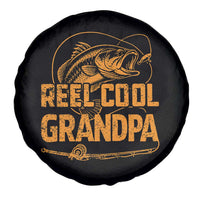 Reel Cool Grandpa Spare Tire Cover Funny Fishing Fisherman Fathers Day