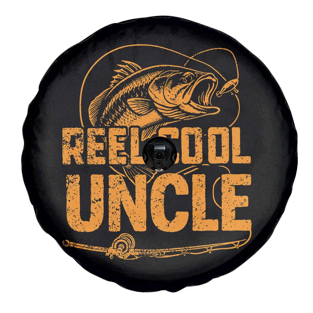 Reel Cool Uncle Spare Tire Cover Funny Fishing Fisherman Fathers Day