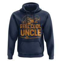 Reel Cool Uncle Hoodie Funny Fishing Fisherman Fathers Day