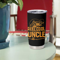 Reel Cool Uncle Tumbler Cup Funny Fishing Fisherman Fathers Day