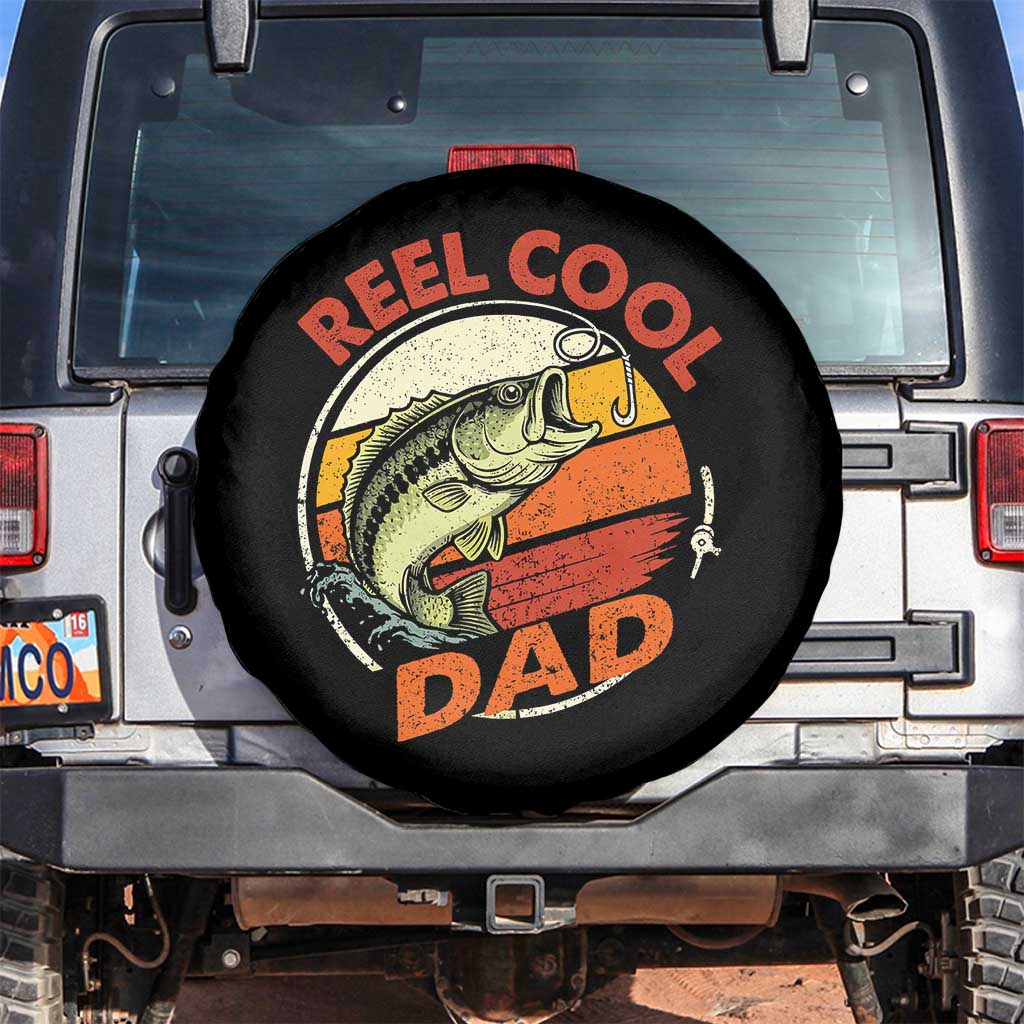 Reel Cool Dad Spare Tire Cover Funny Fathers Day Fishing Lover Fisherman