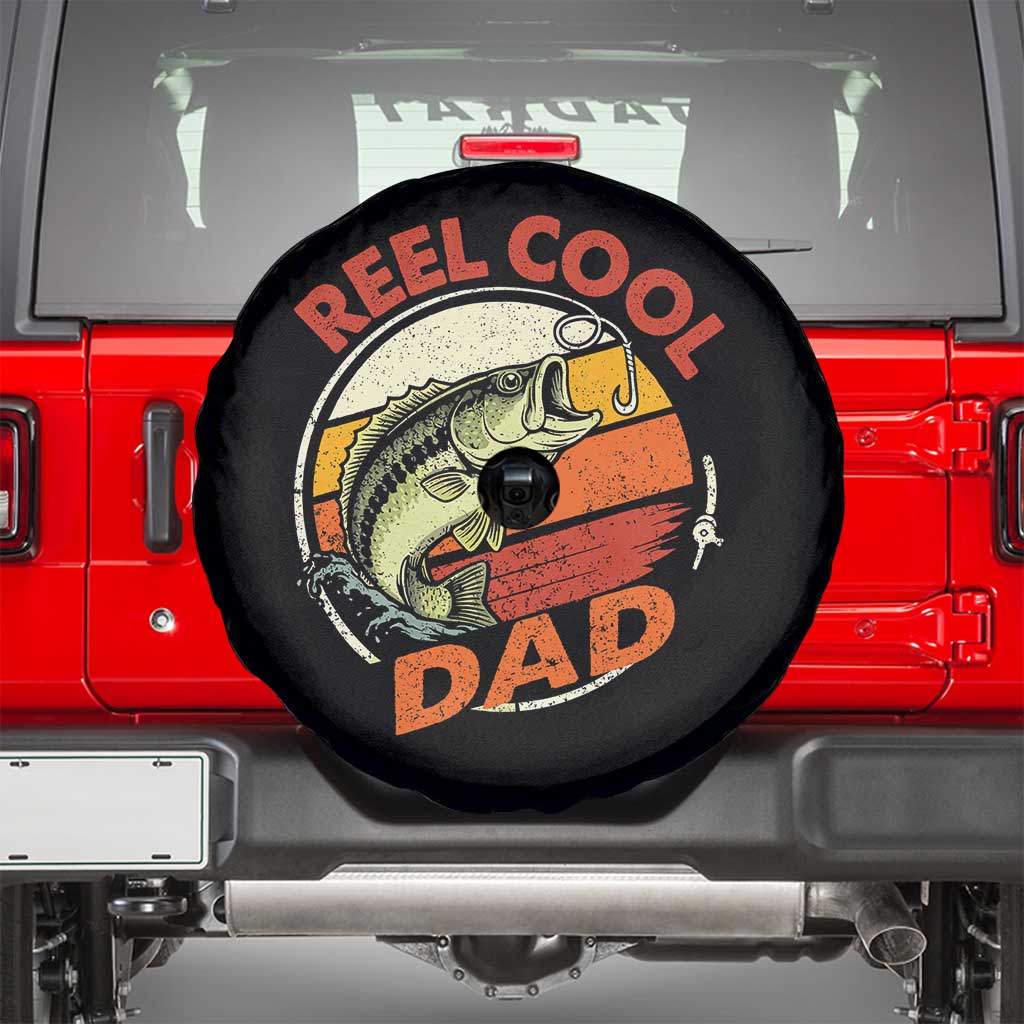 Reel Cool Dad Spare Tire Cover Funny Fathers Day Fishing Lover Fisherman