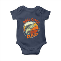 Reel Cool Dad Baby Onesie Funny Fathers Day Fishing Lover Fisherman
