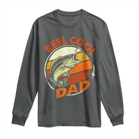 Reel Cool Dad Long Sleeve Shirt Funny Fathers Day Fishing Lover Fisherman