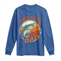 Reel Cool Dad Long Sleeve Shirt Funny Fathers Day Fishing Lover Fisherman