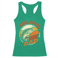 Reel Cool Dad Racerback Tank Top Funny Fathers Day Fishing Lover Fisherman
