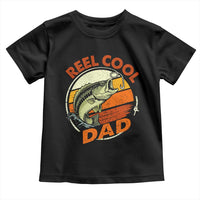 Reel Cool Dad Toddler T Shirt Funny Fathers Day Fishing Lover Fisherman