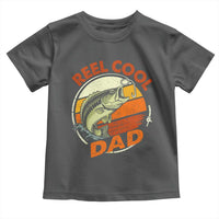 Reel Cool Dad Toddler T Shirt Funny Fathers Day Fishing Lover Fisherman