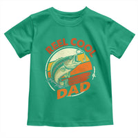 Reel Cool Dad Toddler T Shirt Funny Fathers Day Fishing Lover Fisherman