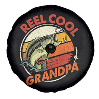Reel Cool Grandpa Spare Tire Cover Funny Fathers Day Dada Fishing Lover Fisherman
