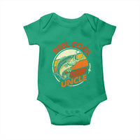 Uncle Fishing Baby Onesie Reel Cool Uncle Funny Fathers Day Fisherman