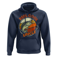 Uncle Fishing Hoodie Reel Cool Uncle Funny Fathers Day Fisherman