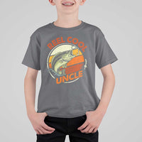 Uncle Fishing T Shirt For Kid Reel Cool Uncle Funny Fathers Day Fisherman