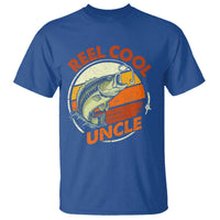 Uncle Fishing T Shirt Reel Cool Uncle Funny Fathers Day Fisherman