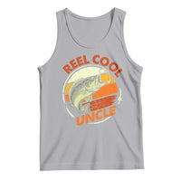 Uncle Fishing Tank Top Reel Cool Uncle Funny Fathers Day Fisherman