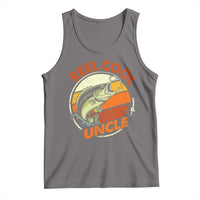Uncle Fishing Tank Top Reel Cool Uncle Funny Fathers Day Fisherman