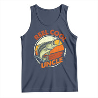 Uncle Fishing Tank Top Reel Cool Uncle Funny Fathers Day Fisherman