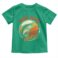 Uncle Fishing Toddler T Shirt Reel Cool Uncle Funny Fathers Day Fisherman