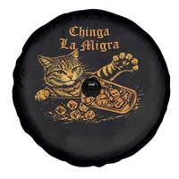 Chinga La Migra Spare Tire Cover Retro Protest Subtle FDT Cat Meme