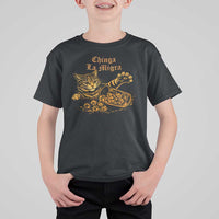 Chinga La Migra T Shirt For Kid Retro Protest Subtle FDT Cat Meme