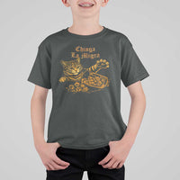Chinga La Migra T Shirt For Kid Retro Protest Subtle FDT Cat Meme