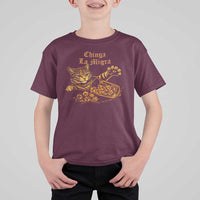 Chinga La Migra T Shirt For Kid Retro Protest Subtle FDT Cat Meme
