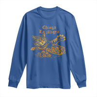 Chinga La Migra Long Sleeve Shirt Retro Protest Subtle FDT Cat Meme