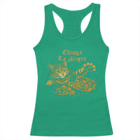 Chinga La Migra Racerback Tank Top Retro Protest Subtle FDT Cat Meme